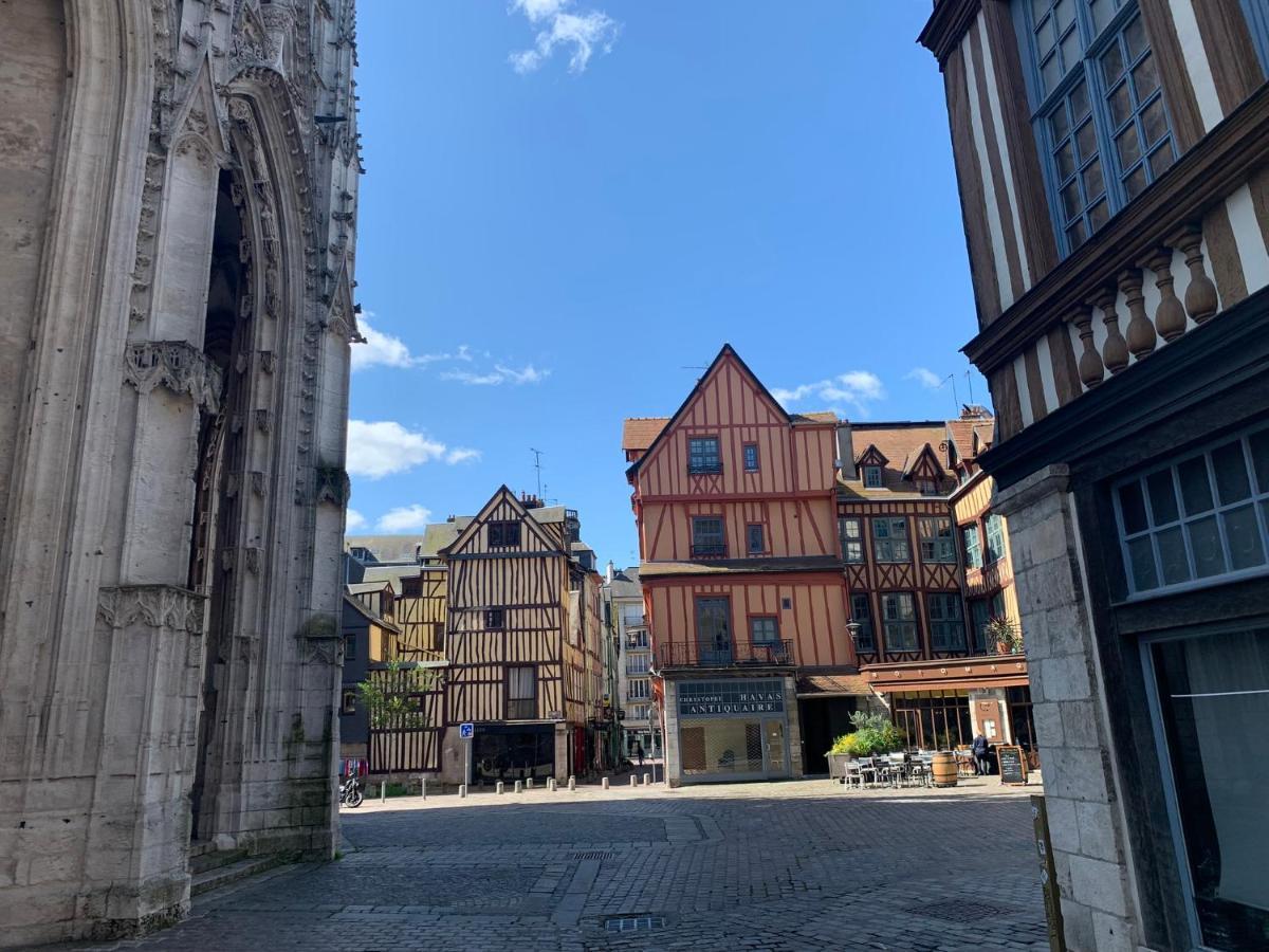 Le Graveur Saint Maclou, Hyper Centre, Typique Rouennais Apartment Exterior photo